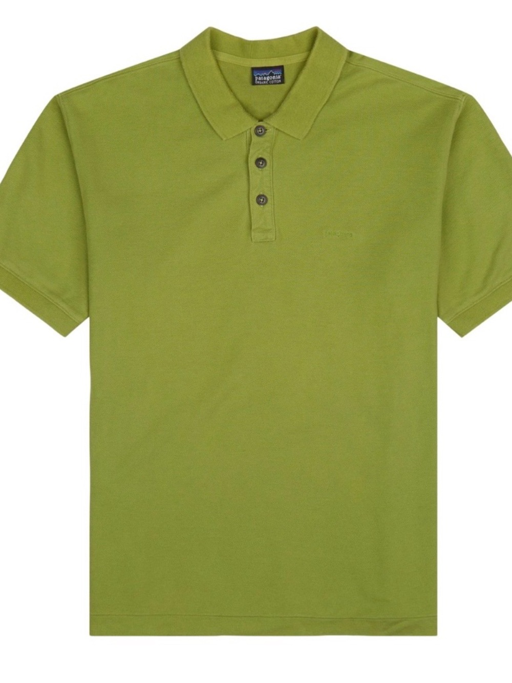 Patagonia Men’s Worn Wear Short-Sleeve Polo - Olive Small